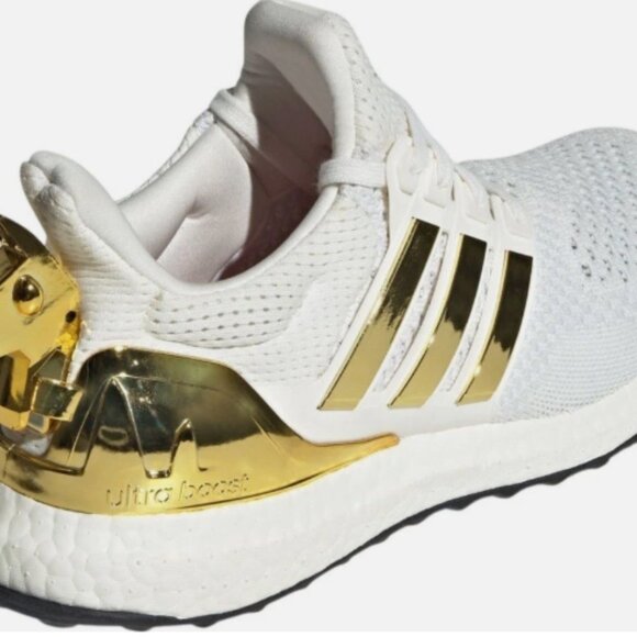 Adidas UB X Fortnite Victory Crow Ultraboost White Gold Men's Shoes - Picture 3 of 7